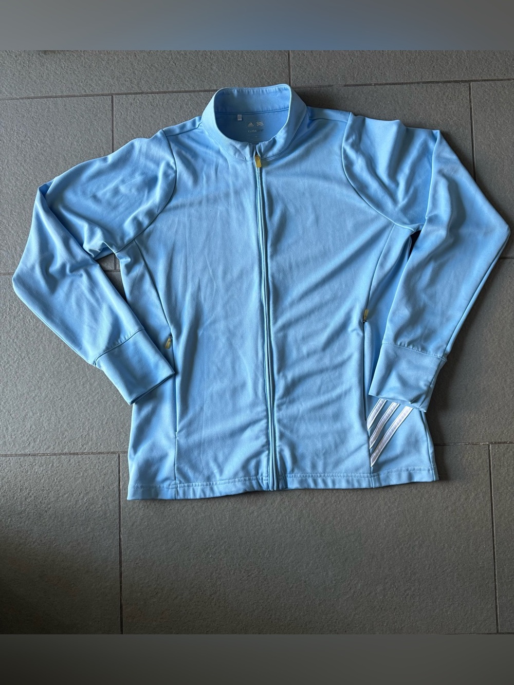 Adidas Golf ClimaLite Vintage Y2K Blue Full Zip Jacket Women’s M